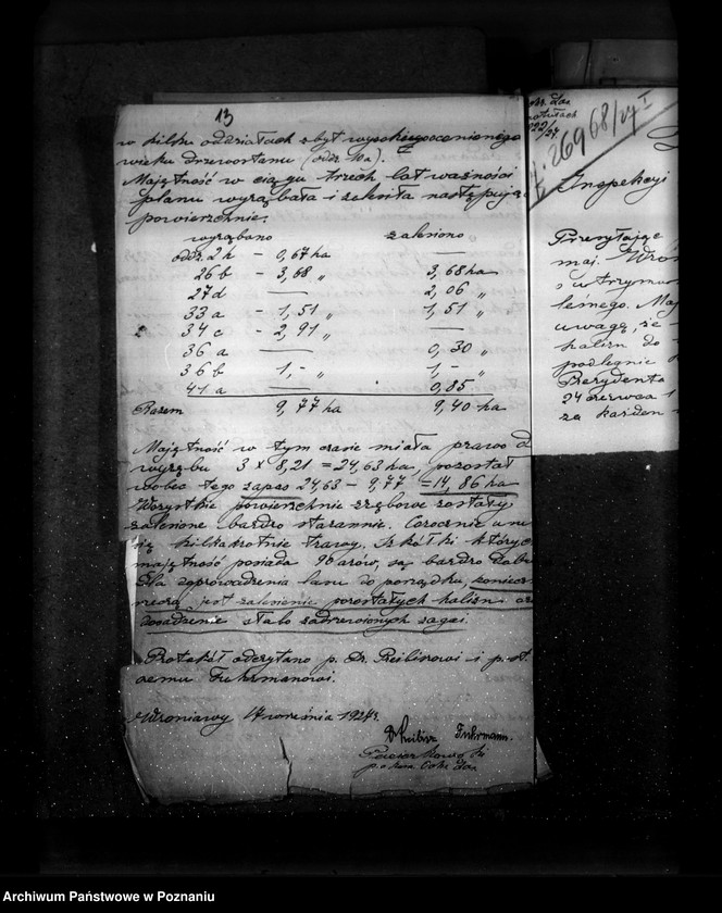 Obraz 17 z jednostki "Majętność leśna Wroniawy powiat wolsztyński"