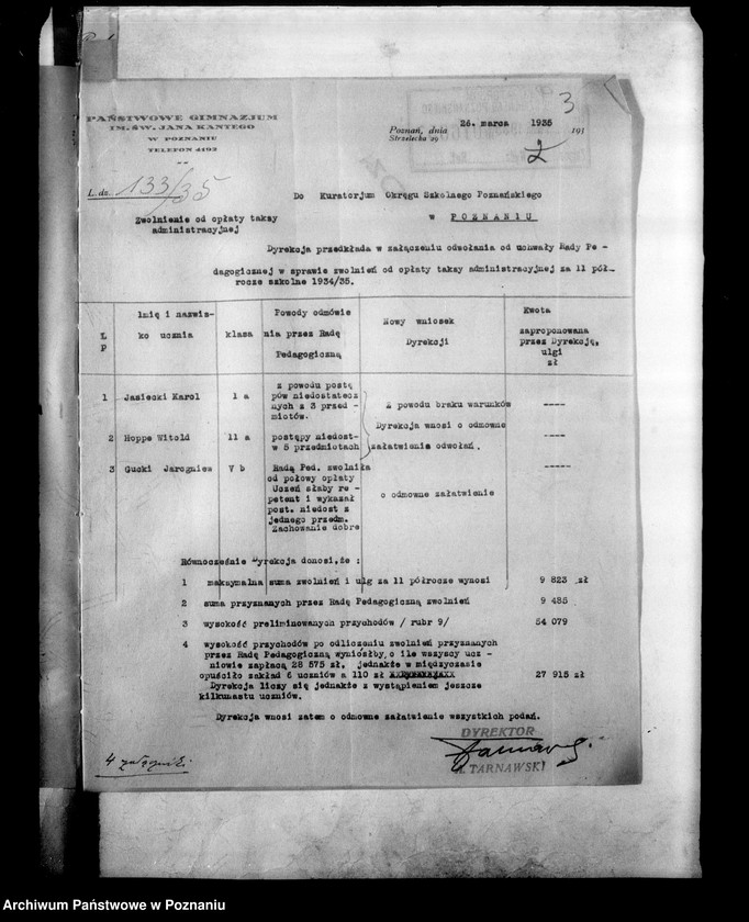 Obraz 6 z jednostki "Państwowe Gimnazjum imienia św. Jana Kantego - Poznań"