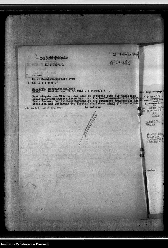 Obraz 6 z jednostki "Ehestandsdarlehen"