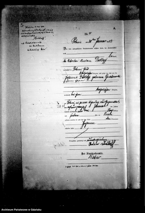 Obraz 9 z jednostki "Księga urodzeń"