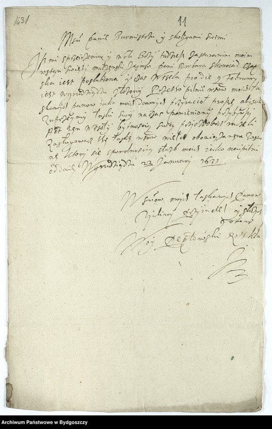 image.from.unit.number "Schriftwechsel der Stadt Neuenburg mit verschiedenen Beamten u. Privaten"