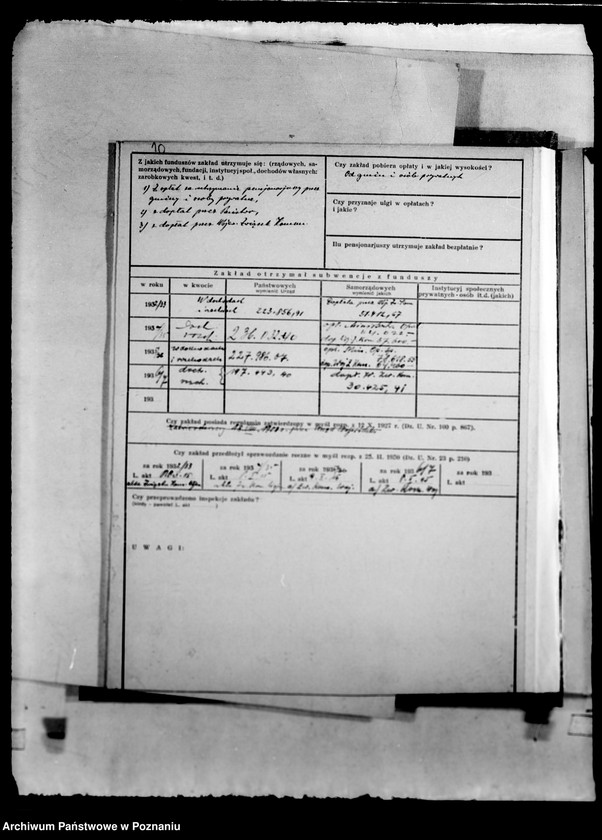 Obraz 14 z jednostki "/Kartoteka zakładów opiekuńczych/"