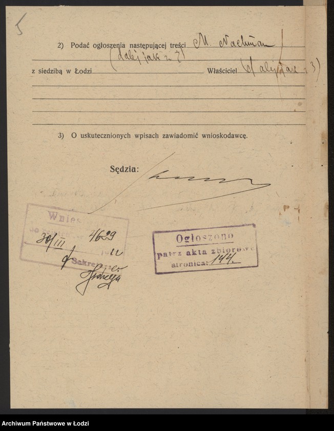 Obraz 7 z jednostki "Moryc Nachman- sprzedaż obuwia"