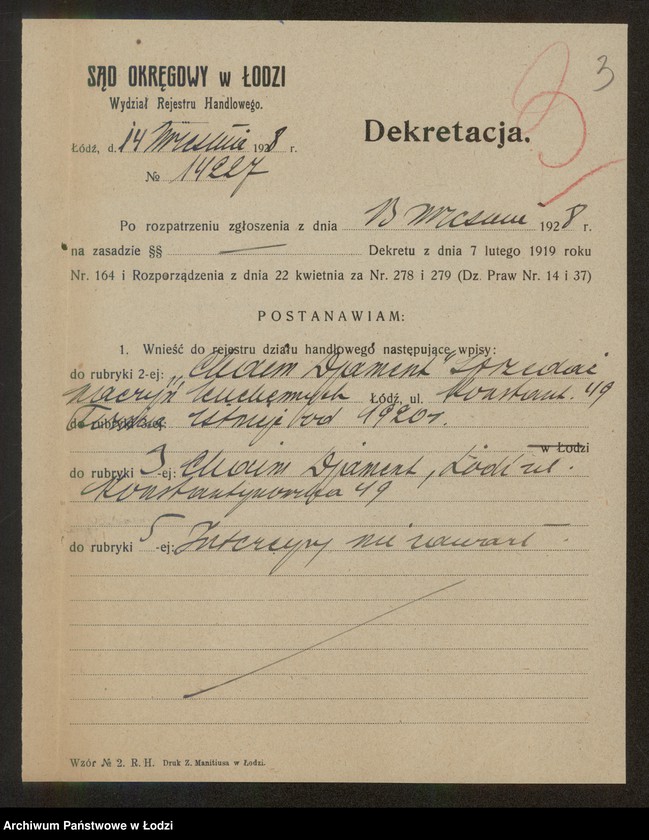 Obraz 5 z jednostki "Chaim Djament- sprzedaż naczyń kuchennych"