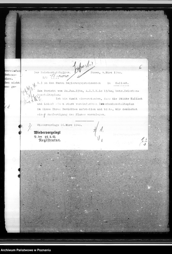 Obraz 10 z jednostki "Zwischenhaushaltsplan der Stadt Kalisch"