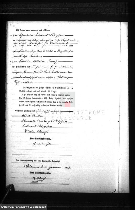 Obraz 7 z jednostki "Heiraths-Register (Neben-Register) Band I"