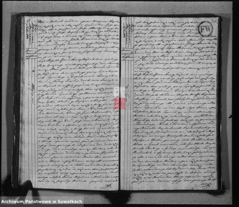 image.from.unit.number "Akta stanu cywilnego zaślubionych w gminie seyneńskiey od 1-go stycznia 1815 roku."