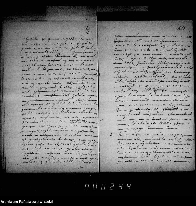 Obraz 10 z jednostki "Po žalobe mjasnikov o prodaže raznymi licami privoznago mjasa"