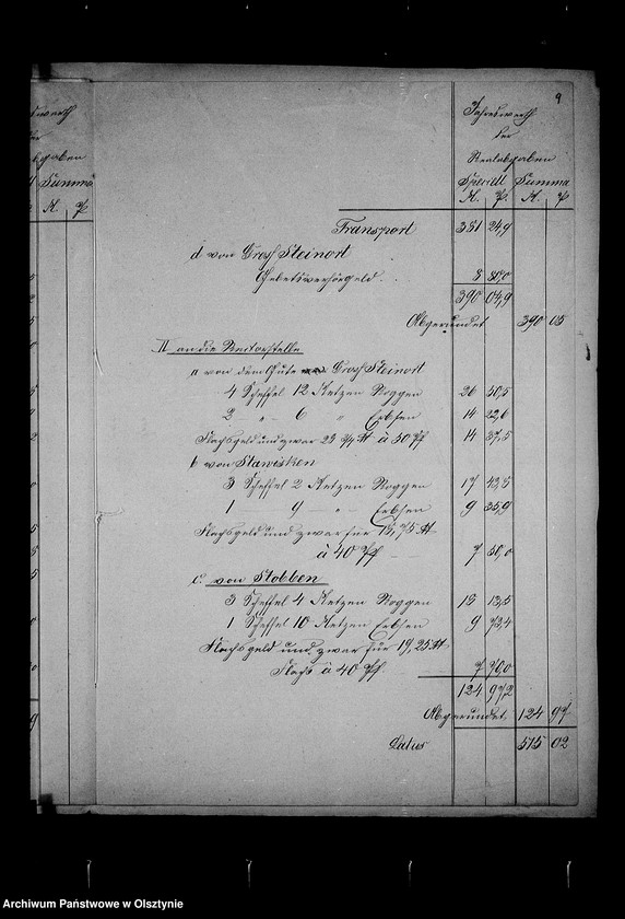 image.from.unit.number "/Recess in der Reallasten- Ablösungssachen der Kirchengemeinde Rosengarten von der Kgl. Gen. Kommision für die Provinzen Ost- u. Westpreussen u. Posen mit Ablösungsberechnung in Abschrift/"