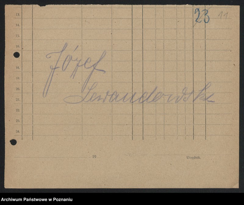 Obraz 13 z jednostki "[Sprawy osobowe urzędu Pośrednictwa Pracy w Chełmży]"