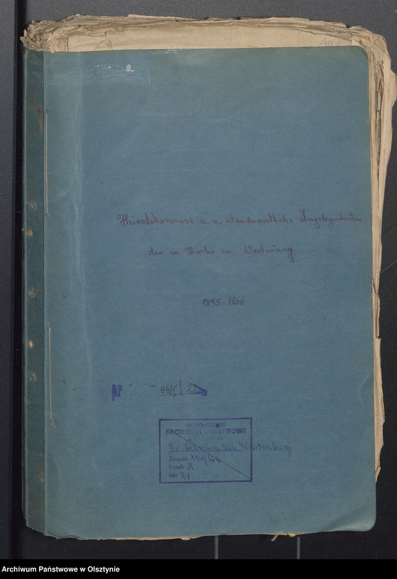 image.from.unit.number "Heiratskonsense und andere standesamtliche Angelegenheiten der evangelischen Kirche zu Wartenburg"