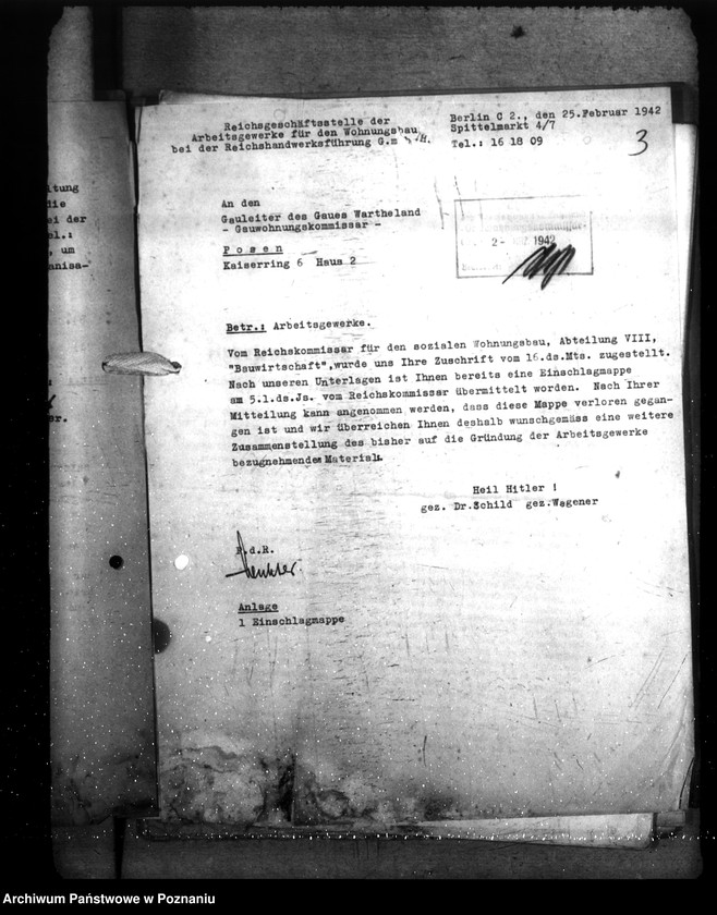 Obraz 7 z jednostki "Arbeitsgewerke (zarządzenia, wzory druków)"