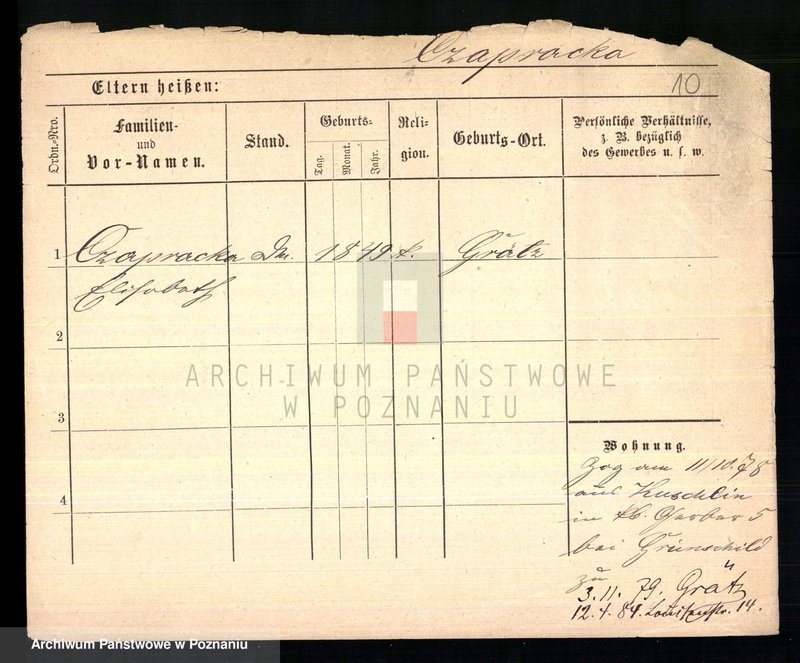 Obraz 12 z jednostki "Czapnik - Czarnecki"