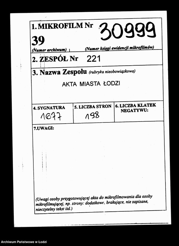 Obraz 2 z jednostki "Składki na utrzymanie szkół elementarnych katolickich w mieście Łodzi"