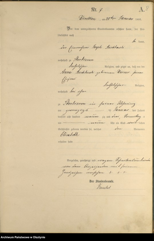 image.from.unit.number "Geburts-Haupt-Register Nr 1 - 99"