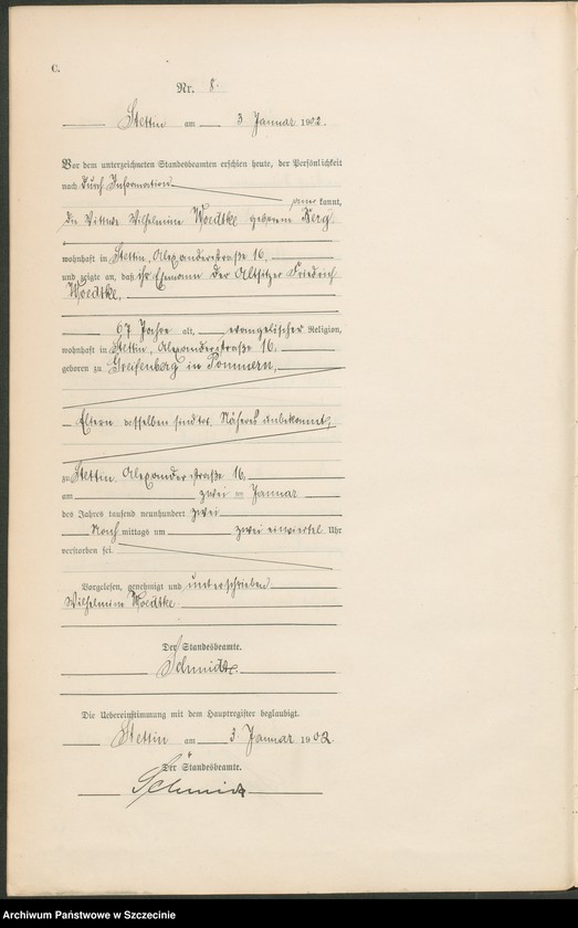 image.from.unit.number "Sterbe-Register (Neben-Register) Band I"