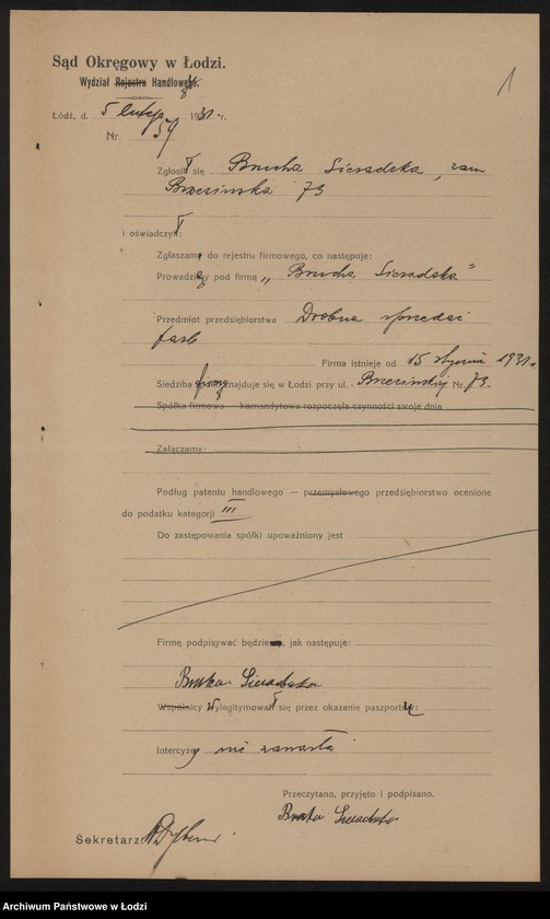 Obraz 3 z jednostki "Brucha Sieradzka – drobna sprzedaż farb"