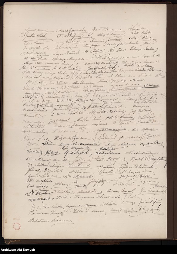 image.from.unit.number "Ignacemu Janowi Paderewskiemu. Album podpisów zebranych z okazji przyjazdu do Warszawy"