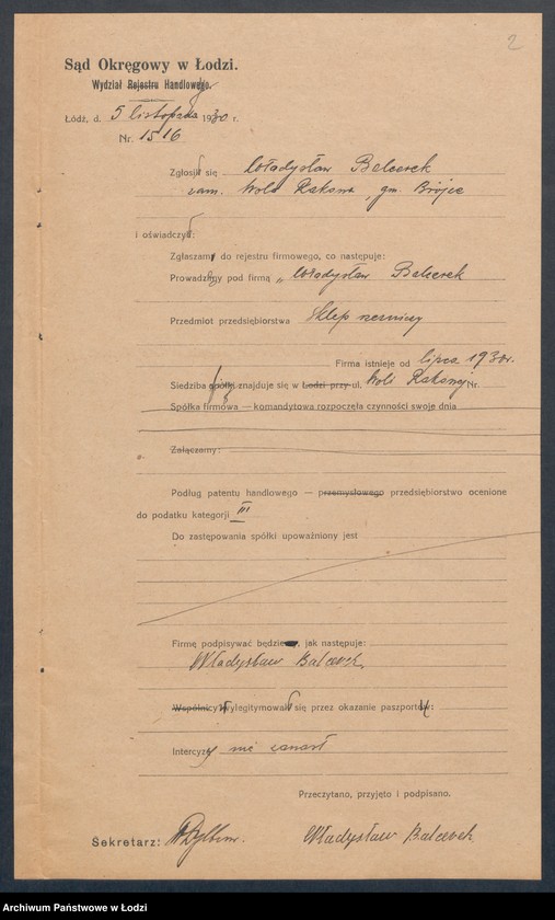 Obraz 4 z jednostki "Władysław Balcerek – sklep rzeźniczy"