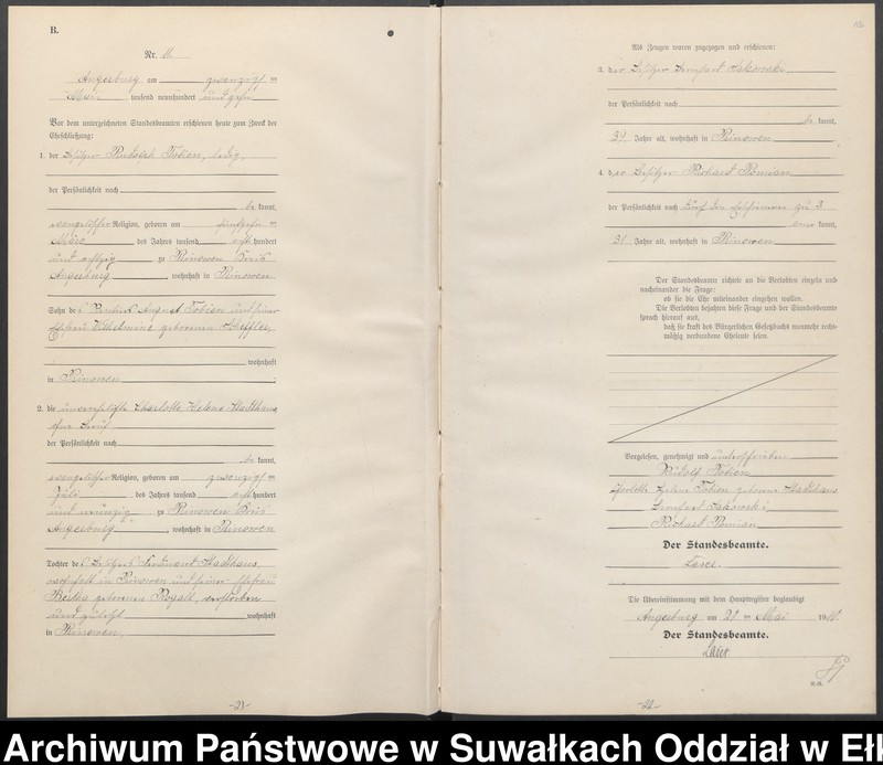 image.from.unit.number "[Heirats-Neben-Register Standesamt Angerburg Kreis Angerburg]"