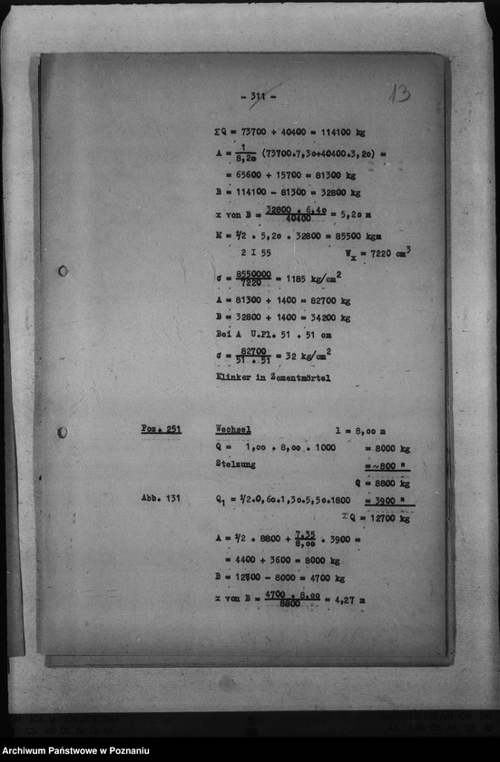Obraz 17 z jednostki "Opis statyczny zamku w Poznaniu - III"