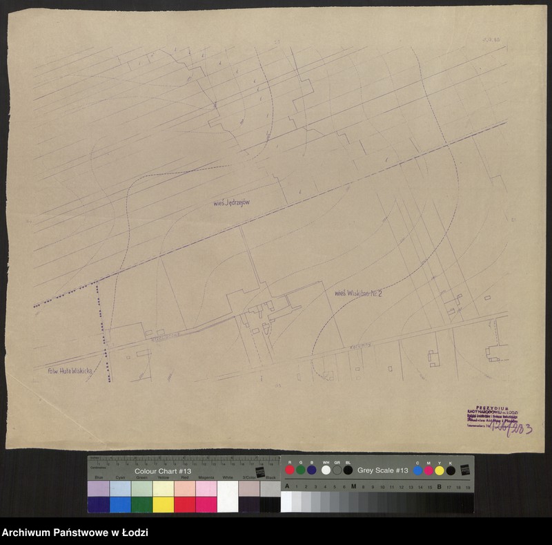 Obraz 1 z jednostki "Plan miasta Łodzi. Sekcja SO 85"