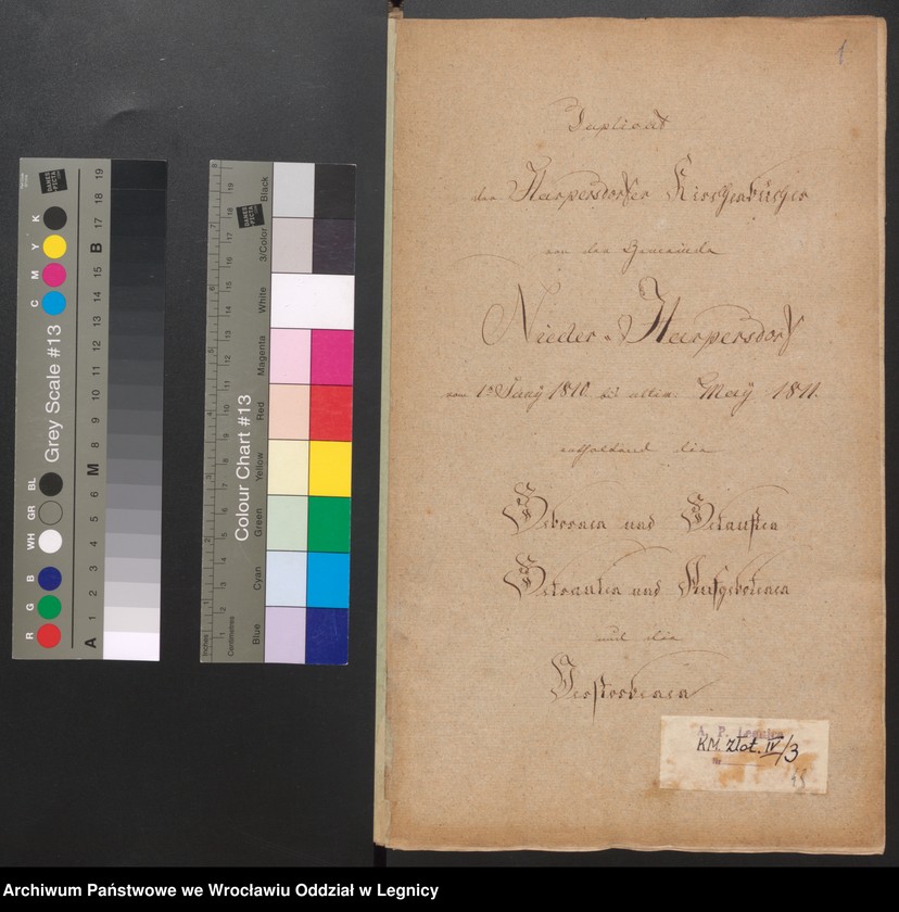 image.from.unit.number "Duplicat der Harpersdorfer Kirchenbücher von die Gemeinde Niederharpersdorf"