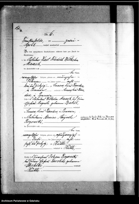 image.from.unit.number "Księga małżeństw"