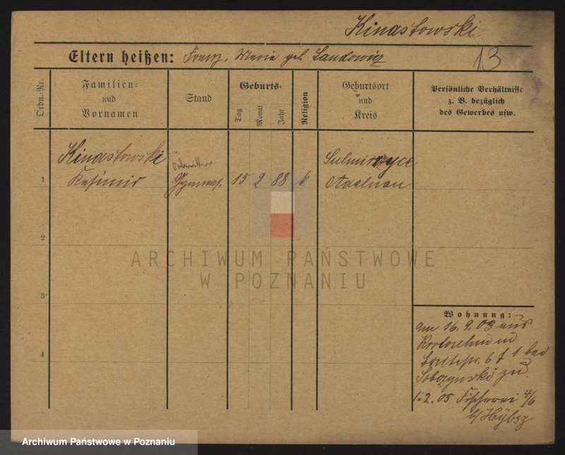 Obraz 13 z jednostki "Kinastowski - Kinowski"