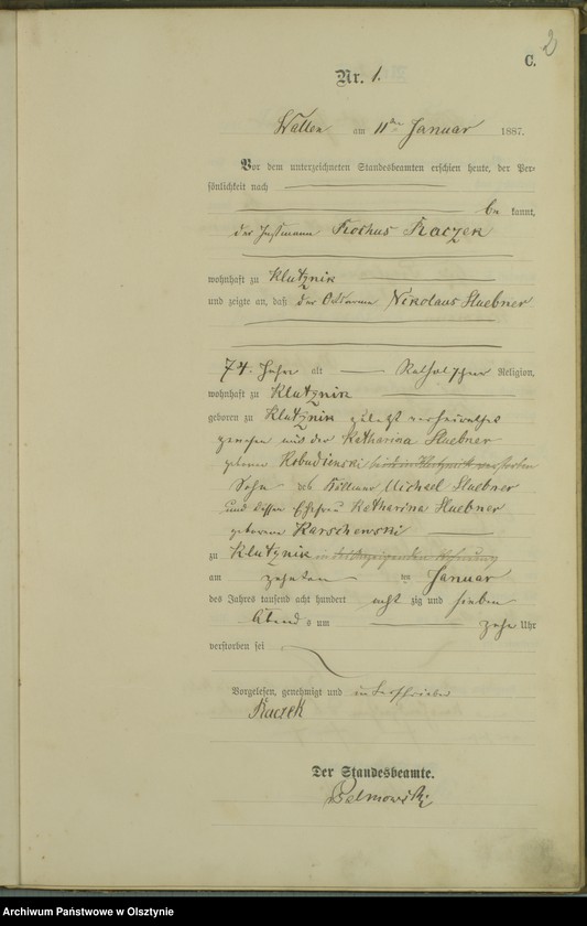 image.from.unit.number "Sterbe-Haupt-Register Nr 1 - 33"