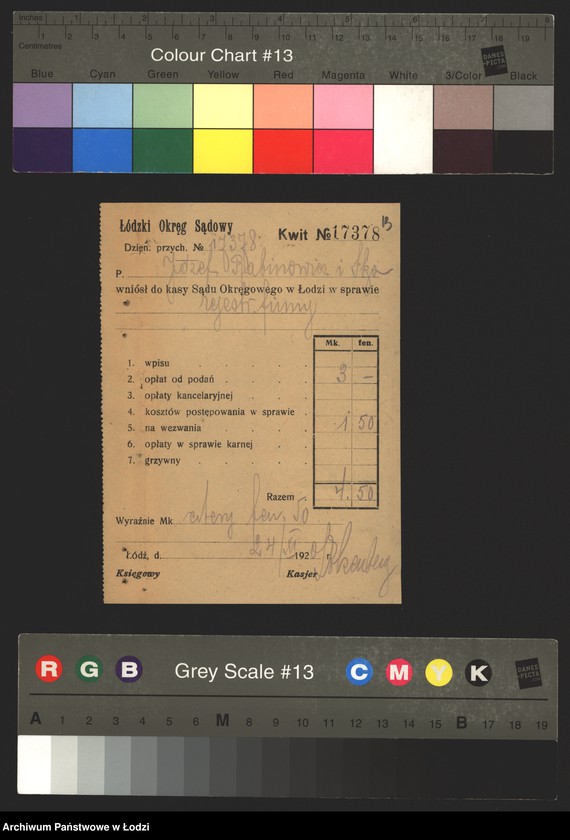 Obraz 15 z jednostki "„Józef Rabinowicz i s-ka” – wyrób i sprzedaż przędzy"