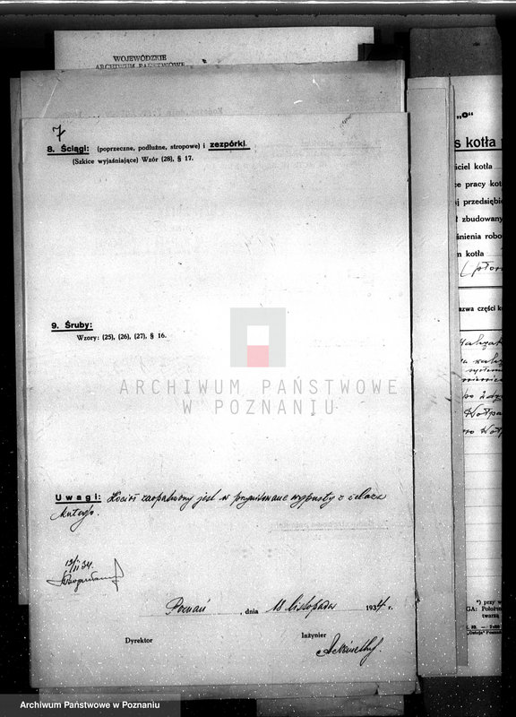 Obraz 11 z jednostki "Zarząd Miejski w Kościanie Rzeźnia Miejska nr woj. kotła 215"