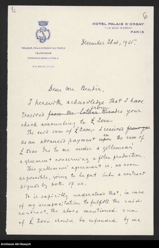 image.from.unit.number "Pall Mall Productions Ltd. (London); L.74 (odpowiedzi)"
