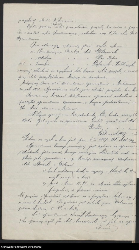 Obraz 16 z jednostki "Kaźmierz, powiat Szamotuły - akta koła."