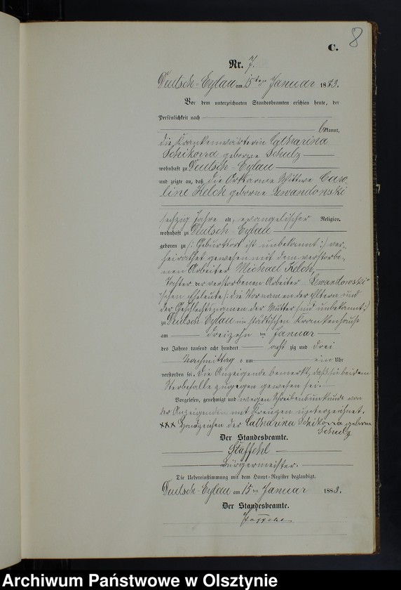 image.from.unit.number "Sterbe-Neben-Register Nr 1 - 111"