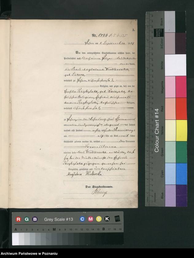 Obraz 4 z jednostki "Księga urodzeń t. IV"