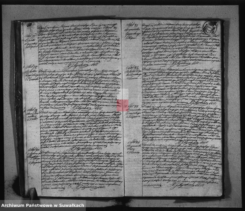 image.from.unit.number "Duplikat Akt Urodzonych, Zaślubionych i Umarłych Parafii Filipowskiey za rok 1842"