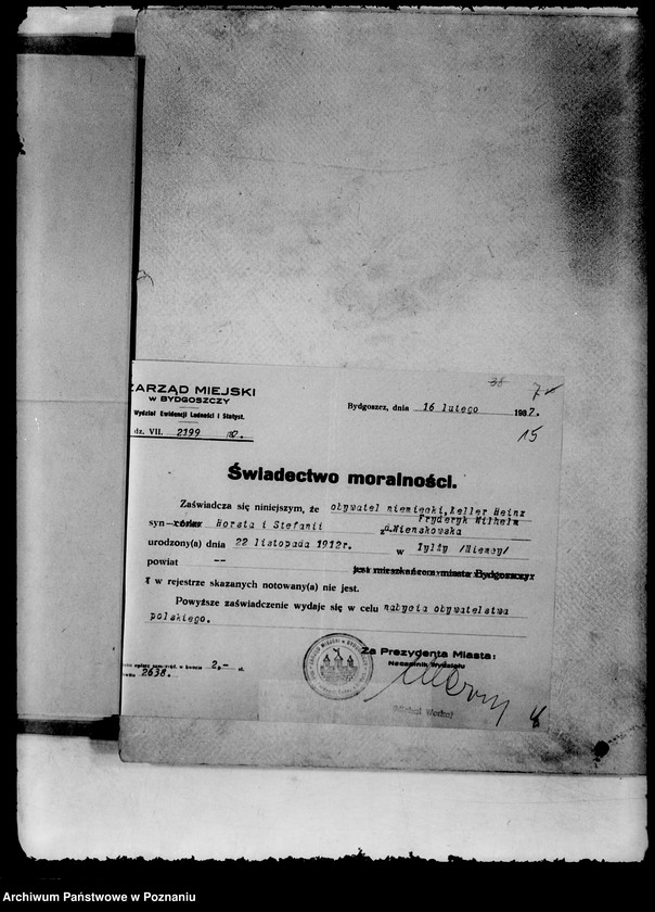 Obraz 19 z jednostki "/Sprawy obywatelstwa/"