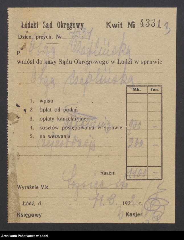 Obraz 5 z jednostki "Olga Czaplińska- prowadzenie sklepu komisowego"