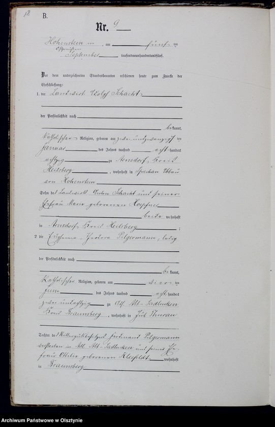 image.from.unit.number "Heiraths-Neben-Register Nr 1 - 14"