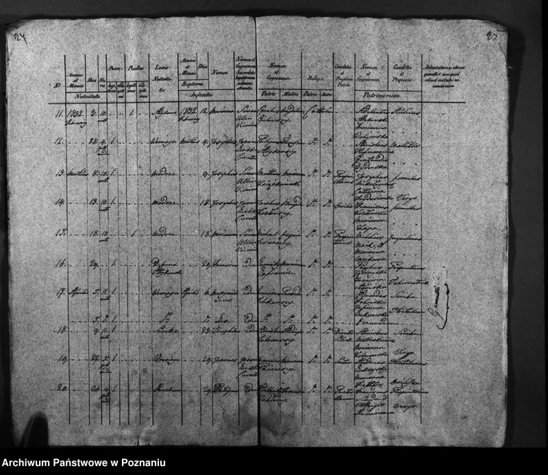 image.from.unit.number "Duplicatus baptisatorum, copulatorum, mortuorum"