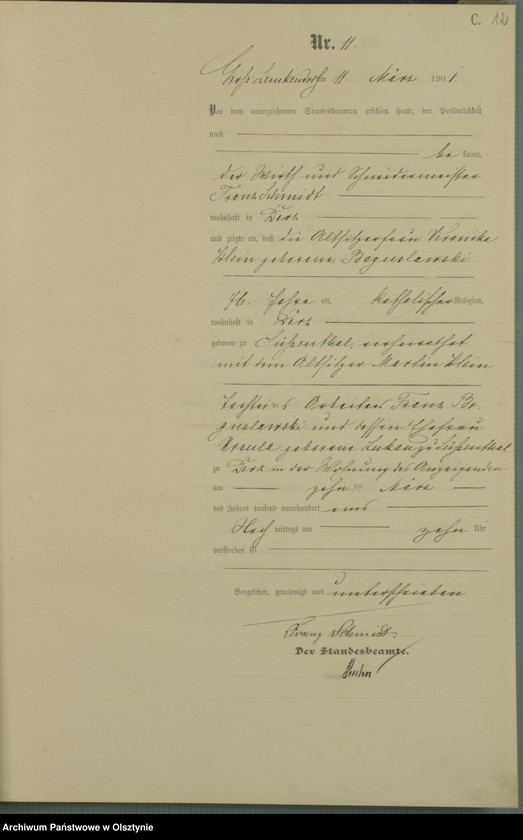 image.from.unit.number "Sterbe-Haupt-Register Nr 1 - 47 i 1 - 49"