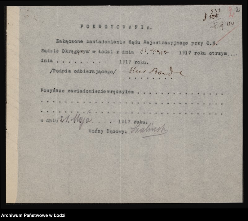 Obraz 4 z jednostki "Elias Bande- skład żelaza, wyrobów żelaznych i artykułów technicznych"