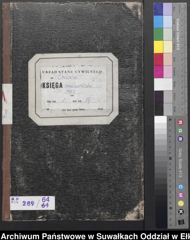 image.from.unit.number "Heiraths-Neben-Register des Preussischen Standes-Amtes Orlowen Kreis Loetzen"