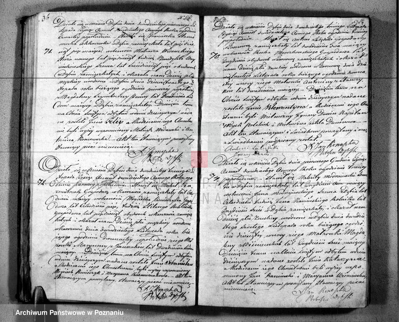 Obraz 20 z jednostki "Duplikat urodzonych, zaślubionych i zmarłych"