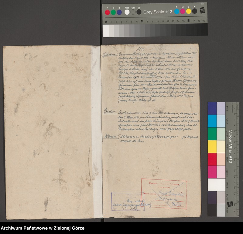 image.from.unit "Alph[abetisches] Regist[er] Tauf- Trau - und Beerdig[ungen] 1830 - 1861"