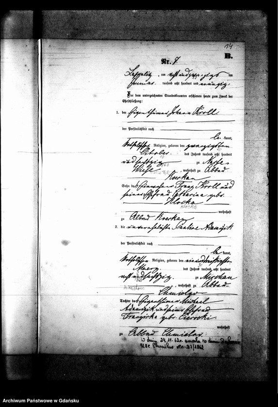 image.from.unit.number "Księga małżeństw"