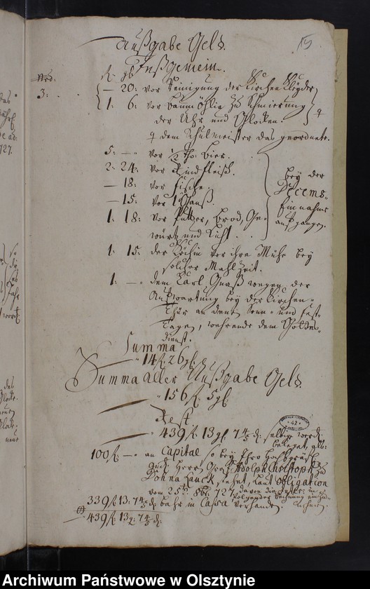 image.from.unit.number "Jahr Rechnung der Silberbachschen Kirchen"