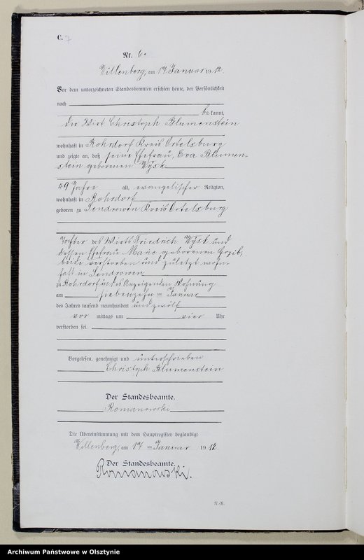 image.from.unit.number "Sterbe-Neben-Register Nr 1 - 124"