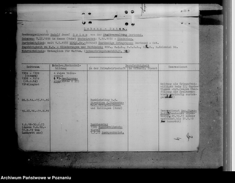 Obraz 9 z jednostki "Grimm, Rudolf - Bürgermeister in Leslau (Włocławek)"